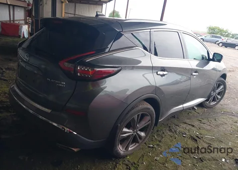 2020 Nissan Murano Platinum Intelligent Awd from USA, damaged, VIN 5N1AZ2DSXLN116505